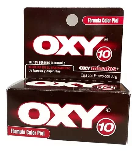 Tratamiento Facial Oxy10 Color Piel Espinillas Barros 30gr Envío Gratis