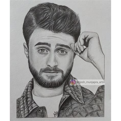 Sketch Of Daniel Radcliffe Harry Potter Daniel Radcliffe Daniel