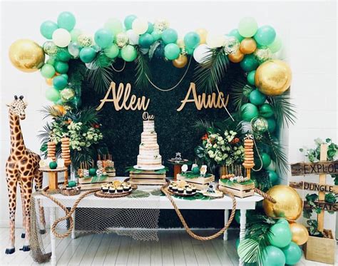 Remember to add your own personal touch and pay attention to the details. Color Scheme | Safari theme birthday, Safari birthday ...