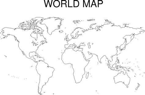 World Map Clip Art At Vector Clip Art Online Royalty Free