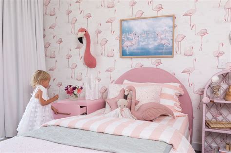 Pink Flamingo Themed Girls Bedroom Girls Bedroom Girls Bedroom