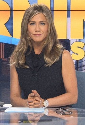 Wornontv Alexs Black Vest On The Morning Show Jennifer Aniston