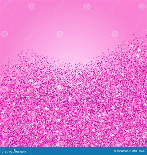 Pink Glitter Page Border