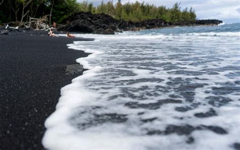 Kehena Black Sand Beach Big Island Hawaii World Beach Guide