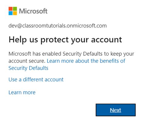 Diable Azure Security Defaults Microsoft Qanda