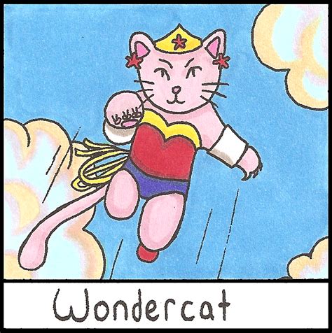 Life Imitates Comics Comic Cats 7 Wondercat