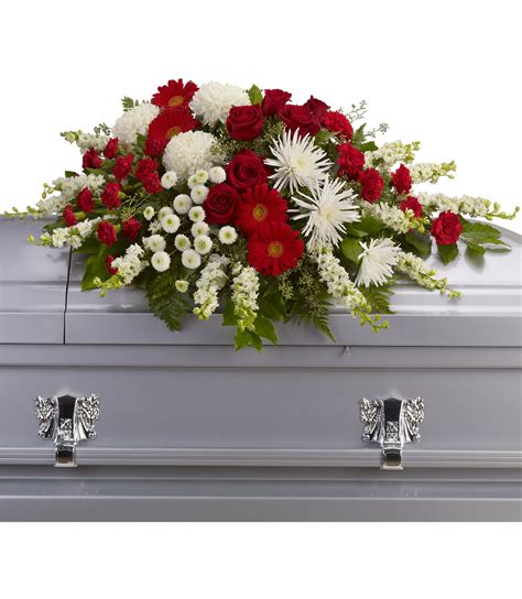 Strength And Wisdom Casket Funeral Blanket In Peabody Ma Evans Flowers