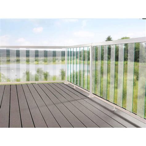 Clear Plexiglass Deck Railing Glass Designs