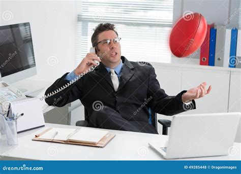 Sport Manager Stock Photo Image Of Male Phone Rugby 49285448