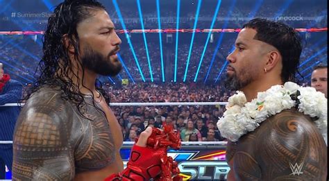 Jimmy Uso Turns On His Brother Roman Reigns At Summerslam
