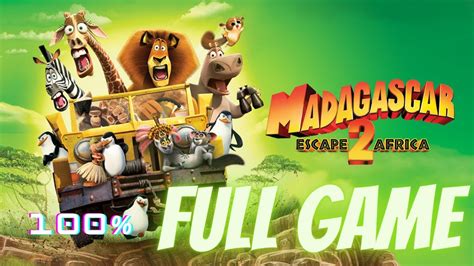 Madagascar Escape Africa Full Game Walkthrough Longplay Pc Youtube