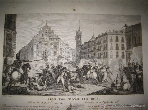 Tres de mayo tres de mayo (nom complet en espagnol : madrid - grabado original 2 de mayo de 1808 - d - Comprar ...