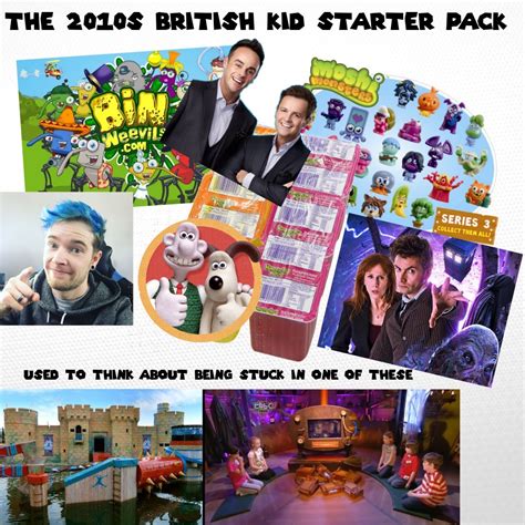 The 2010s British Kid Starter Pack Rstarterpacks