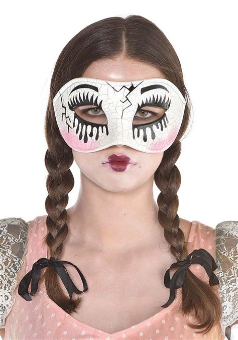 Creepy Victorian Doll Mask For Women