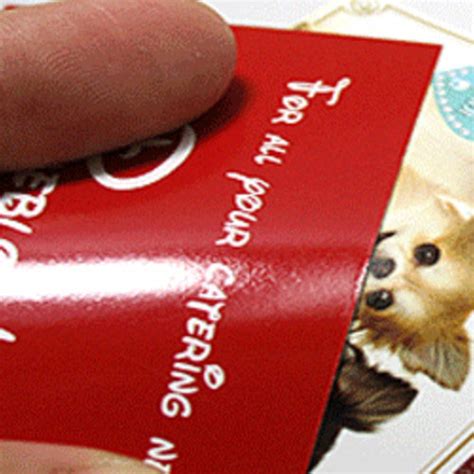 The added weight makes it extra durable, meaning your business card investment should last longer, and survive the perils of being squished into your recipients' wallets. 16pt glossy or matte finish business card
