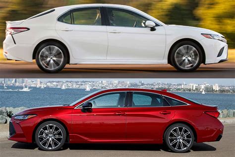 2020 Toyota Camry Vs 2020 Toyota Avalon Whats The Difference