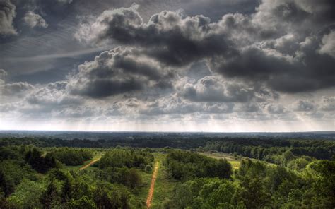 Landscape Dark Clouds Wallpaper 2560x1600 30740