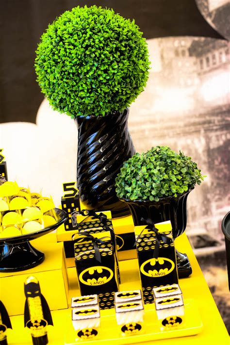 See more ideas about batman party, batman birthday, batman birthday party. Kara's Party Ideas Black and Yellow Batman Birthday Party ...