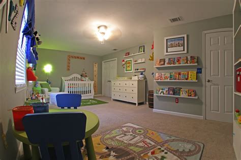 Colorful Disney And Toy Story Inspired Nursery And Play Room Project