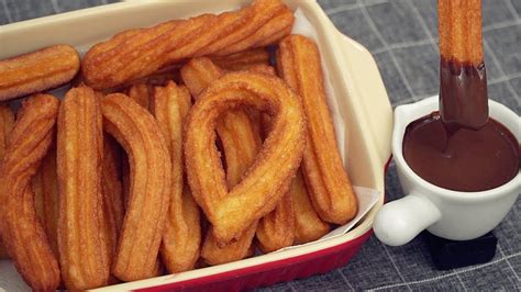 Churros And Hot Chocolate Recipe No Oven Health And Fitness