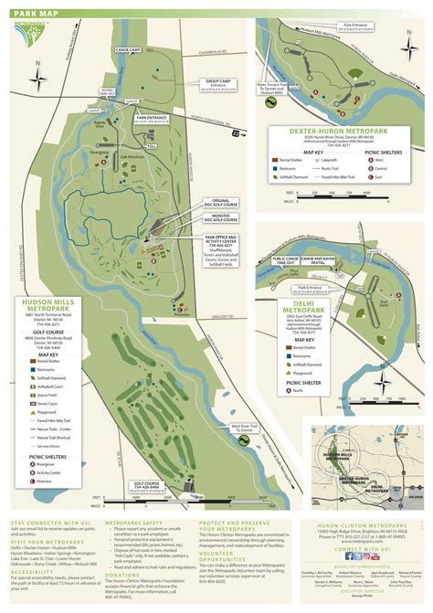 Hudson Mills Metropark Map Key Map Docslib