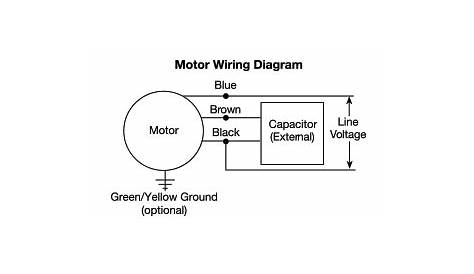 6 wire fan motor wiring diagram