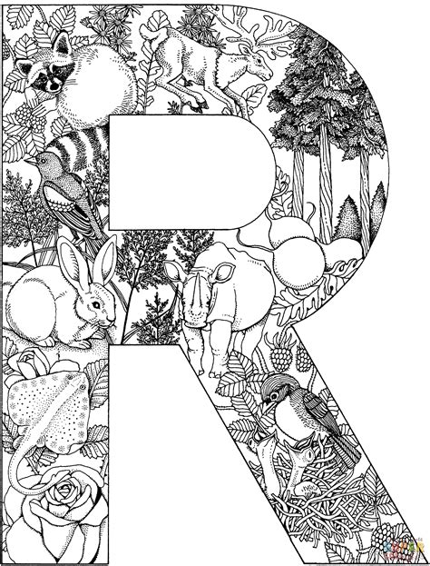 Letter R 1931×2542 Animal Alphabet Letters Alphabet Letters To