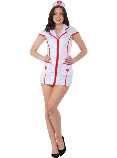 Sexy Nurse Costume Women S Red And White Nurse Fancy Dress Costume