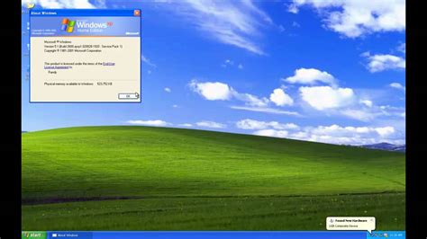 Windows Xp Home Edition Sp1 In Vmware Youtube