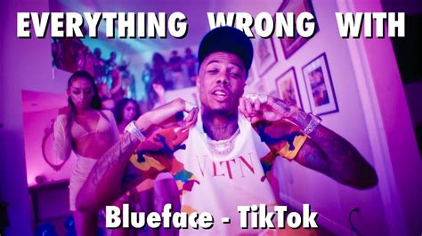 Everything Wrong With Blueface Tiktok Official Music Video Youtube