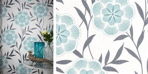Bold Blooming Floral Wallpaper Flower Magazine Home And Lifestyle