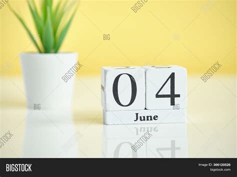 04 Fourth June Month Image And Photo Free Trial Bigstock
