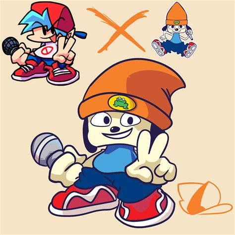 Parappa The Rapper From Friday Night Funkin By Mcreedance On Newgrounds