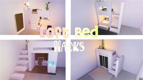 Subscribe to me and like. Loft Bed Hacks 🛌 || Roblox Adopt Me in 2020 | Home roblox ...