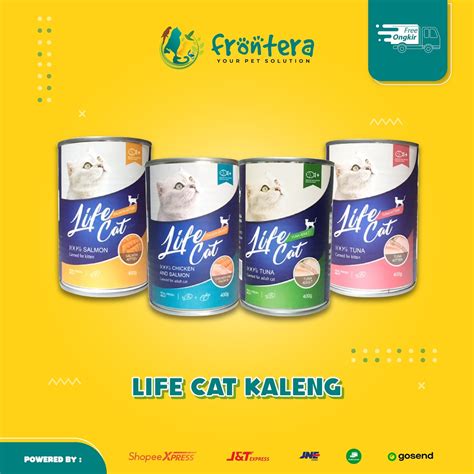 Jual Life Cat Kaleng Lifecat Kaleng Cat Wet Food Makanan Kucing Basah