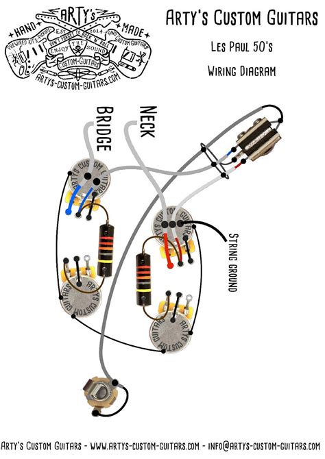 1959 Gibson Les Paul Wiring Diagram