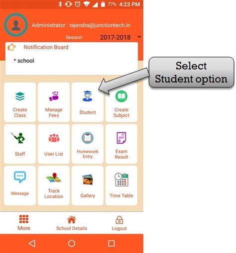 The app also tracks all of your income and expenses which are then separated into categories so you can see where you're spending money. ZeroERP School Management App Software - Student Promote ...