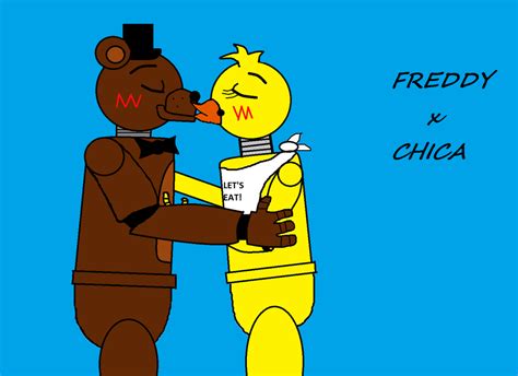 Freddy X Chica By Tpd01 On Deviantart