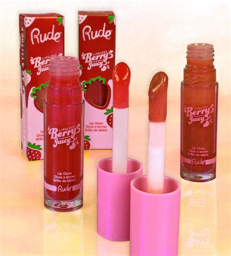 Rude Cosmetics Berry Juicy Lip Gloss Best Berry Lip Gloss