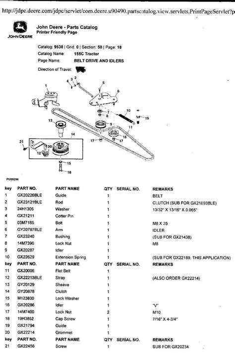 John Deere 155c Belt Diagram General Wiring Diagram