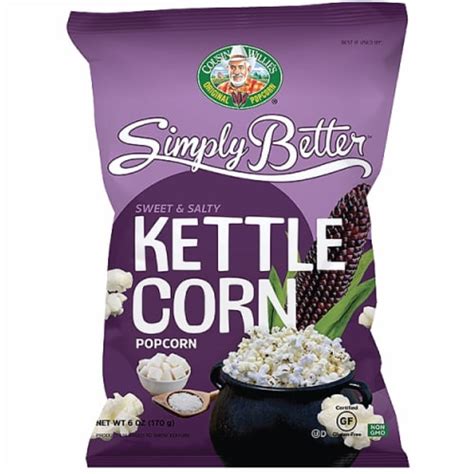Cousin Willies Simply Better Sweet And Salty Kettle Popcorn 6 Oz Pay