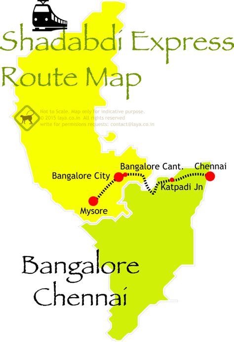 Bangalore To Chennai Train Route Map | Map Of Beacon