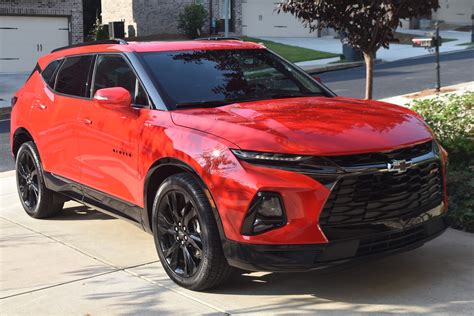 The All New 2019 Chevy Blazer Rs Awd Is Blazing Hot