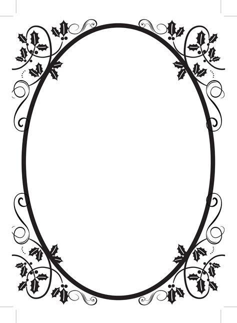 Vector Oval Borders Clipart Clipart Best Clipart Best
