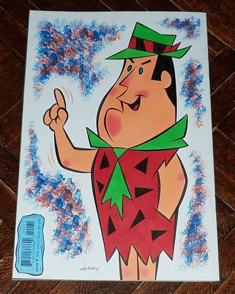 Patrick Owsley Cartoon Art And More New Flintstones Sketch Cover