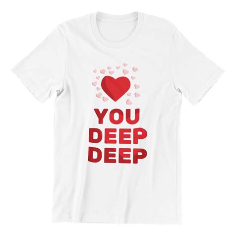 Love You Deep Deep Crew Neck S Sleeve T Shirt