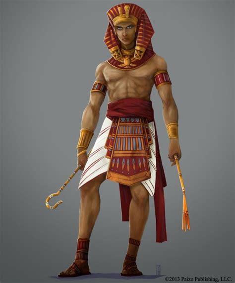 Pharaoh Fire Style Men Ancient Egyptian Art Egyptian Fashion Pharoah Egyptian