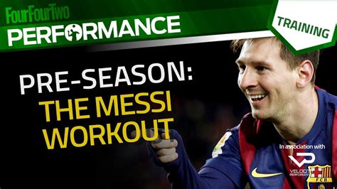 The Lionel Messi Gym Workout Soccer Conditioning Youtube