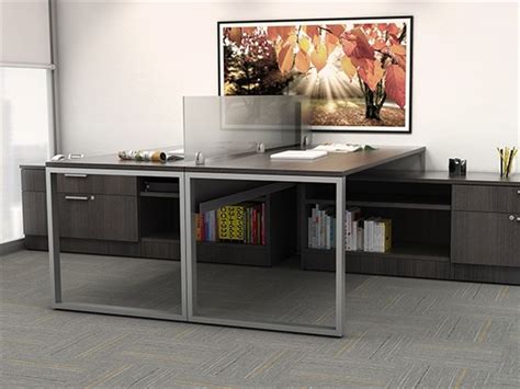 The Office Leader Peblo 2 Person 72 L Shape Office Desk Workstation