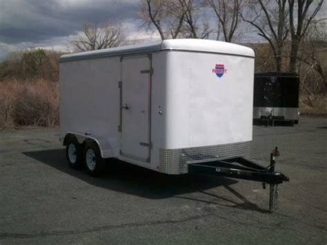 And they gave me the option between a 6 plug and a 7. 7x14 Tandem Axle Enclosed Trailer For Sale - $4329 ...